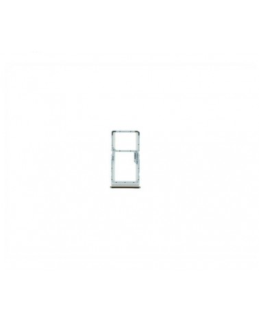 SIM and SD tray for Xiaomi Redmi Note 8 Pro - Silver