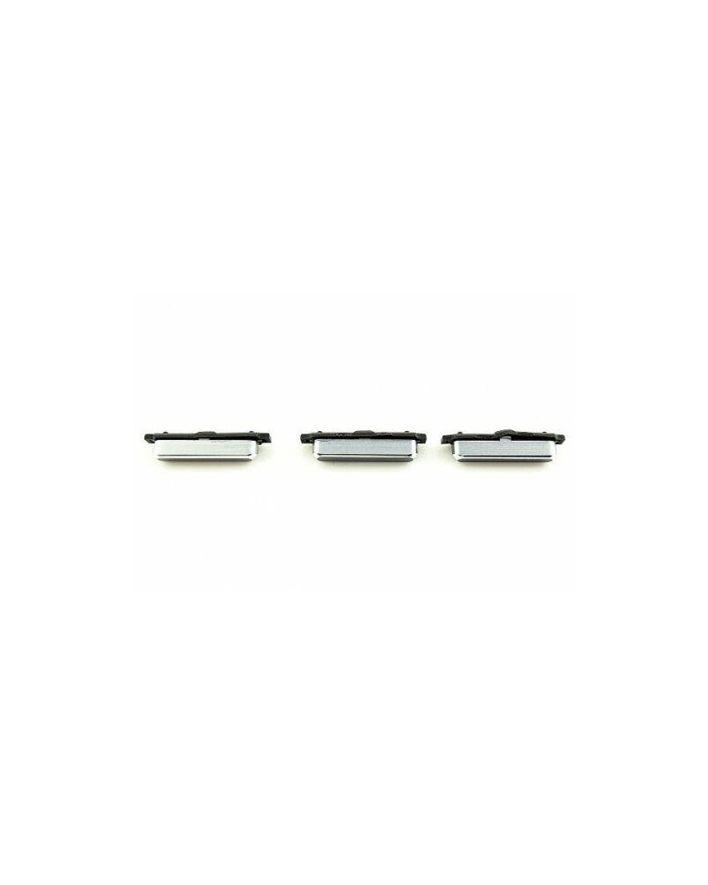 Side Button Set for Samsung|Galaxy S6/G920F- Silver