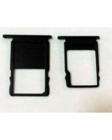 Set de Bandeja Tarjeta SIM y SD para Nokia 3 - Negra