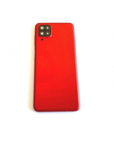 Capa traseira para Samsung Galaxy A12 A125 - Vermelho