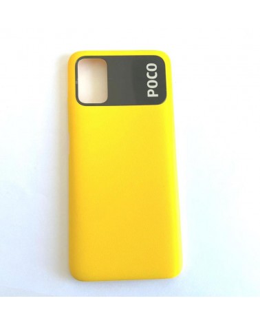 Capa traseira para Xiaomi Poco M3- Amarelo