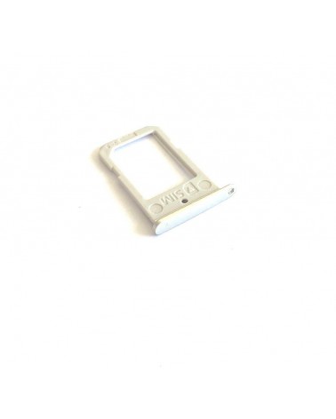 Sim Tray or Sim Holder for Samsung|Galaxy S6 Edge/ G925- Silver