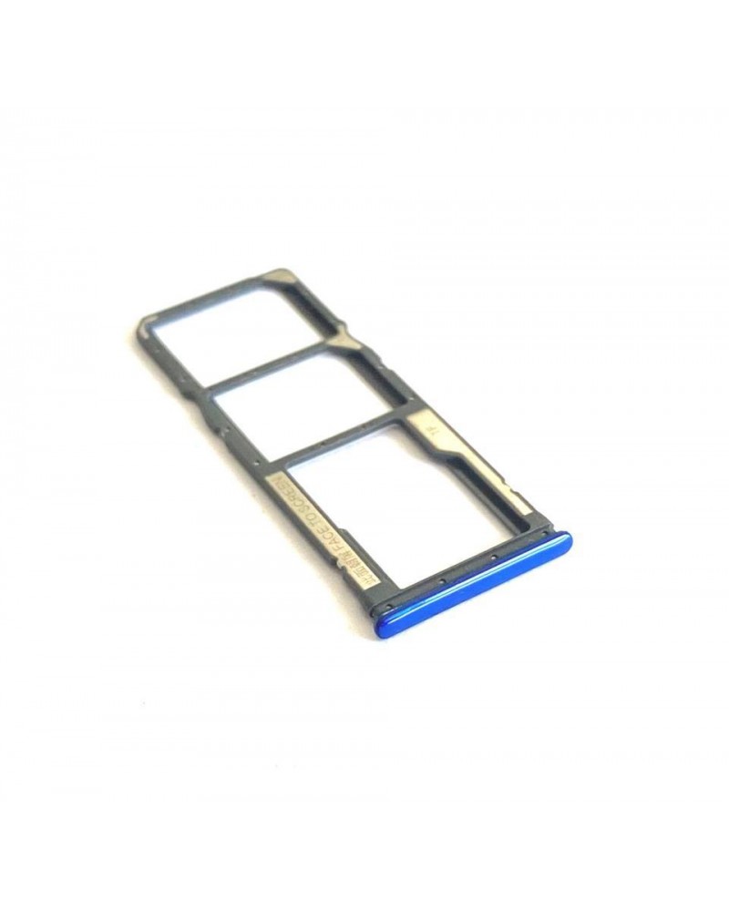 Sim Tray or Sim Holder for Xiaomi Redmi Note 8T - Blue