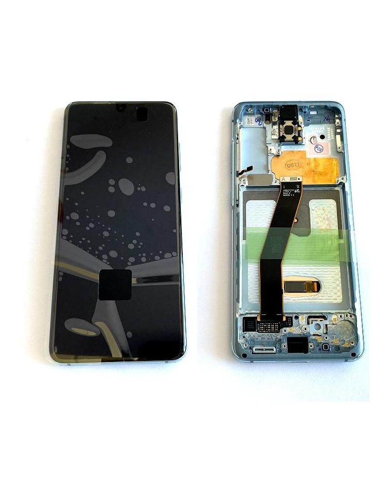 LCD screen for Samsung Galaxy S20 G980 Service Pack - Blue