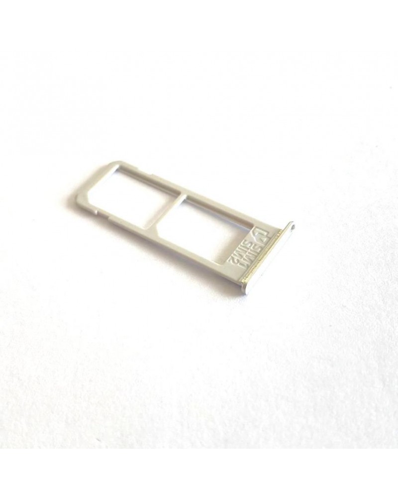 Sim Tray or Holder for Samsung Galaxy S6 Edge Plus G928 - Silver