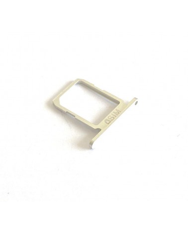 Bandeja o Soporte Sim para Samsung Galaxy S6/G920F- Plata