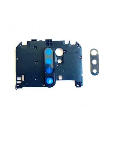 Camera lens cover and frame for Xiaomi Redmi 9