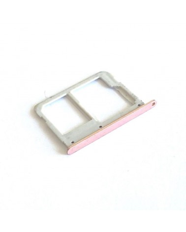 SIM and MicroSD Card Tray for Samsung Galaxy A3 2016 A310 A5 2016 A510 A7 2016 A710 - Pink