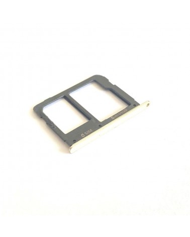 SIM Card and MicroSD Card Tray for Samsung Galaxy A3 2016 A310 A5 2016 A510 A7 2016 A710- Gold