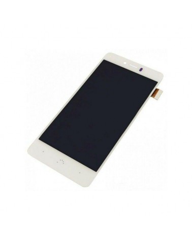 LCD and Touch screen for BQ Aquaris U Plus - White TXDS500SHDPA-341