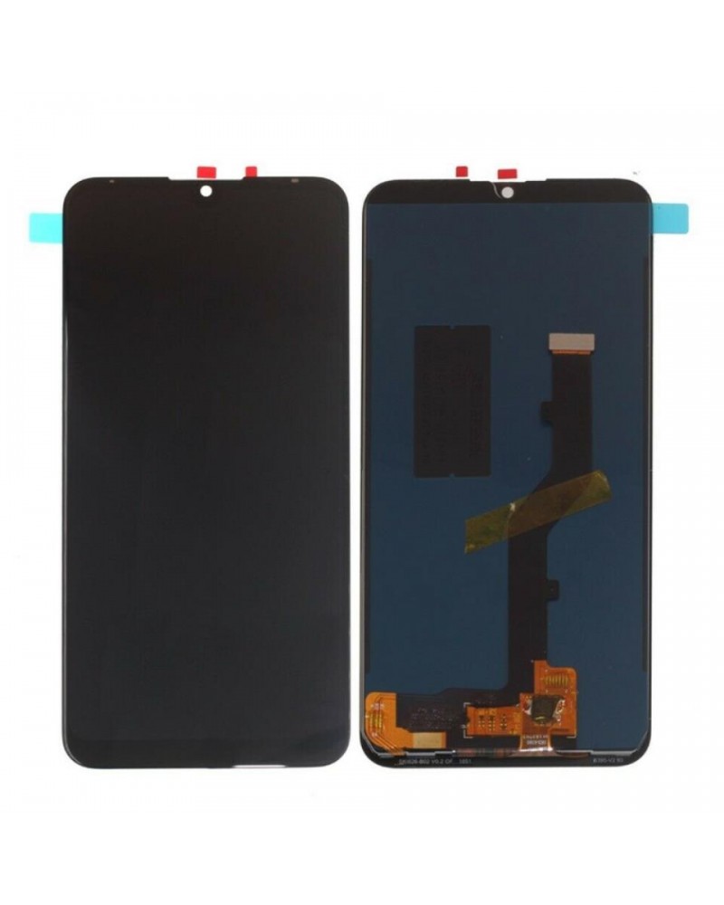 LCD and Touch screen for ZTE Blade V10 Vita - Black