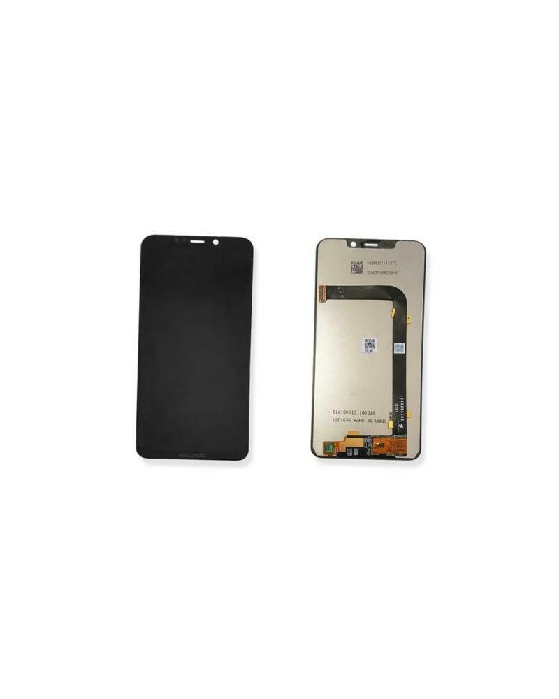 LCD and Touch screen for Motorola Moto One Power - Black