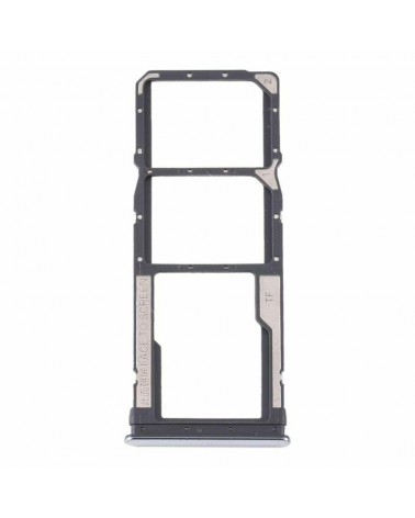 Bandeja o Soporte Sim para Xiaomi Redmi Note 8T - Plata