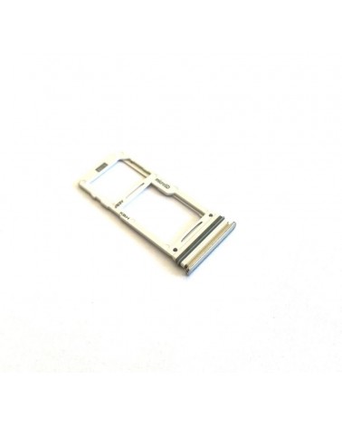 Sim and SD Holder for Samsung Galaxy A52 5G A72 5G SM-A526 SM-A726 - Silver