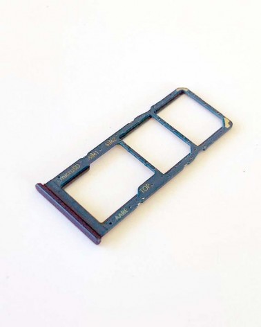 Dual Sim Tray or Holder for Samsung Galaxy A02 A022 - Blue