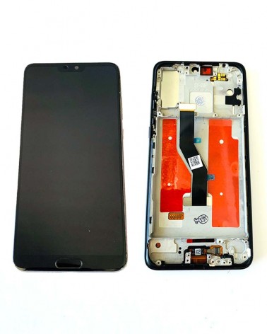 LCD and Touch Screen with Frame for Huawei P20 Pro Black - Incell Quality