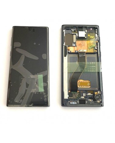 Pantalla LCD y Táctil para Samsung Galaxy Note 10 N970 Negro  Service Pack 