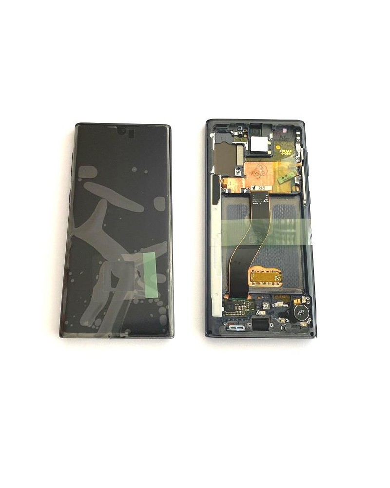 Pantalla LCD y Táctil para Samsung Galaxy Note 10 N970 Negro  Service Pack 