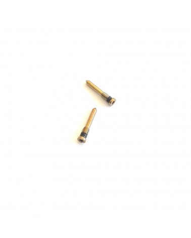 Set of 2 Bottom Screws for Iphone 12 Pro - Gold