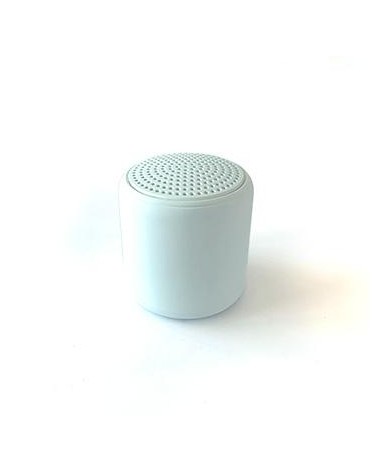 Blue Mini Wireless Cylindrical Speaker with USD Charging