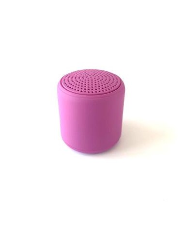 Lilac Mini Wireless Cylindrical Speaker with USB Charge