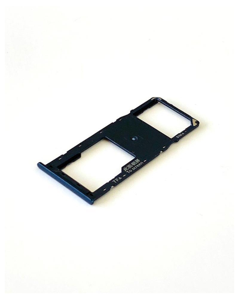 Single Sim Tray or Holder for Samsung Galaxy A10s A107 - Blue