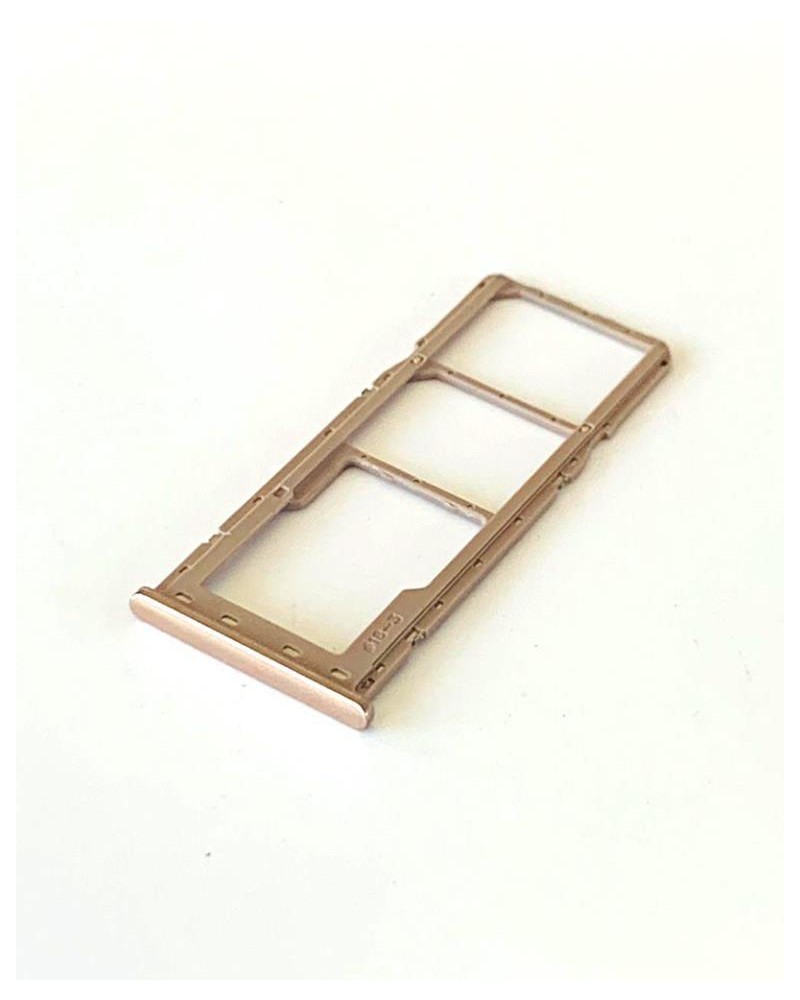 Dual SIM and SD Card Tray For Samsung A30 A50 A20 A20 A70 - Golden