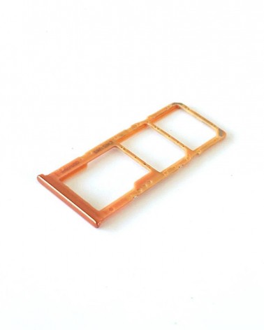 Dual SIM and SD Card Tray For Samsung A30 A50 A20 A70 - Orange