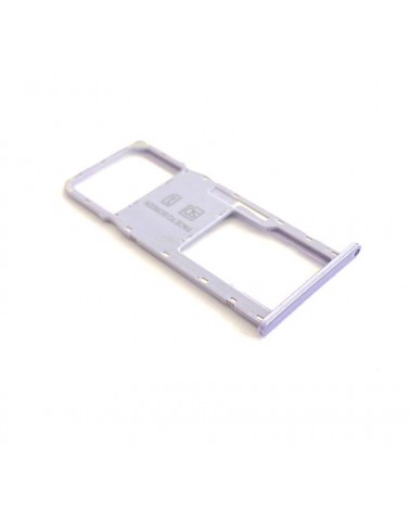 Single Sim Holder for Motorola G7 Power - Purple