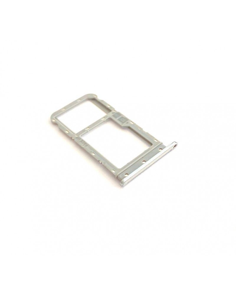 Suporte para Sim Tray ou Sim Holder para Motorola G8 Play - Prata