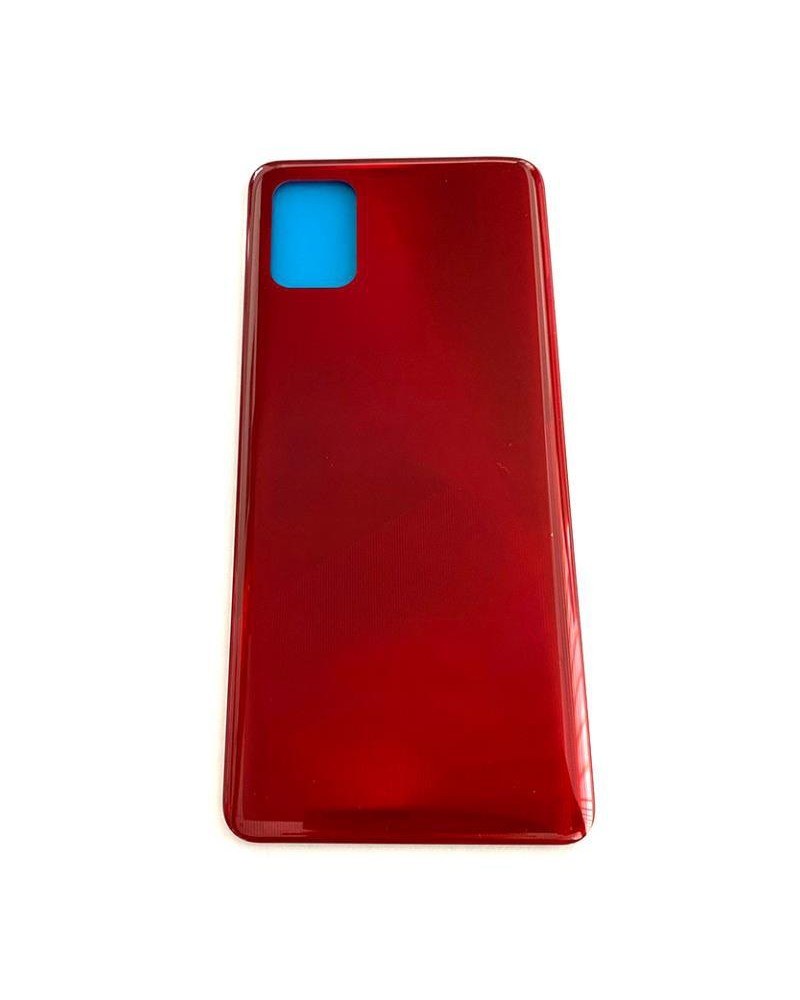 Capa traseira para Samsung Galaxy A31 A315 - Vermelho