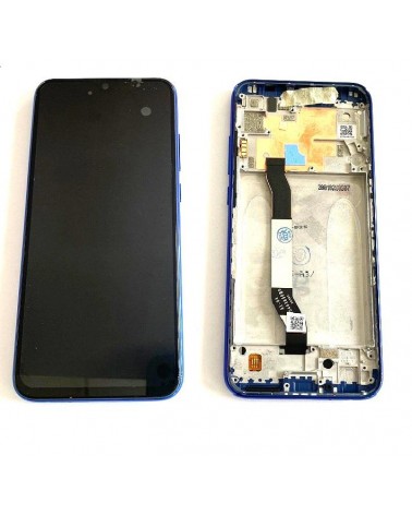 LCD and Touch screen with blue frame for Xiaomi Redmi Note 8T