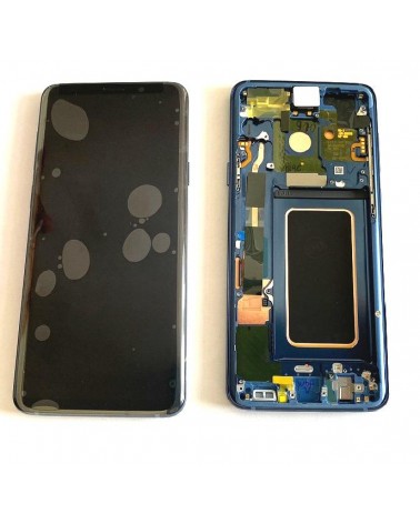 Ecrã LCD para Samsung Galaxy S9 Plus G965 com Blue Frame Service Pack