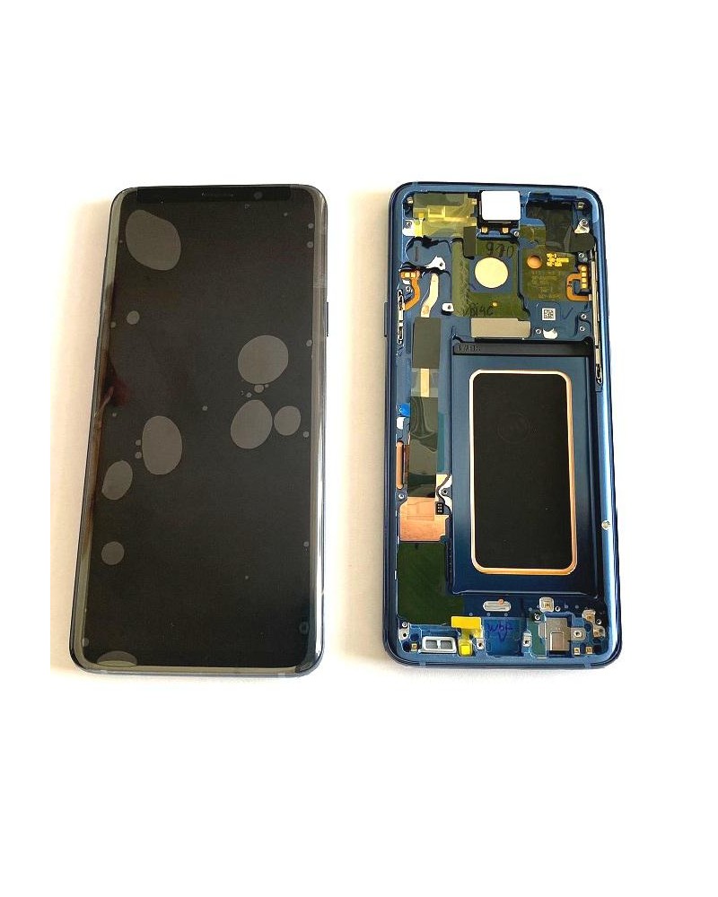 Ecrã LCD para Samsung Galaxy S9 Plus G965 com Blue Frame Service Pack