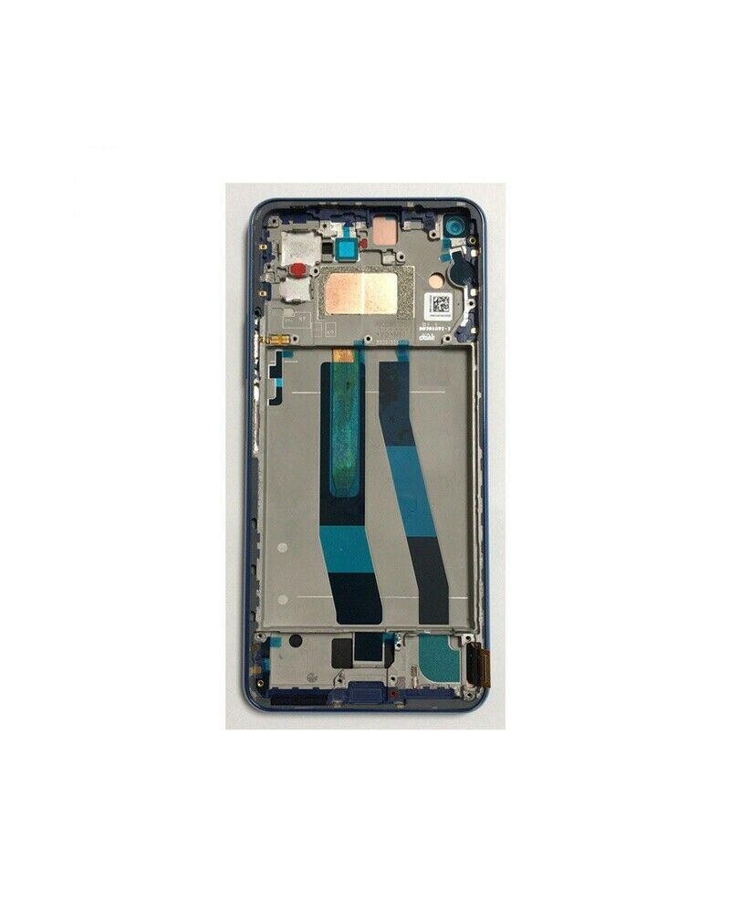 LCD and Touch Screen with Blue Frame for Xiaomi Mi 11 Lite