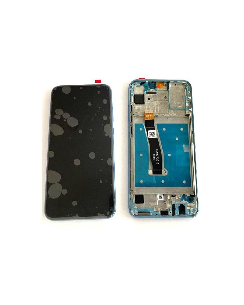 LCD and Touch Screen with Blue Frame for Huawei Honor 20 Lite HRY-LX1T