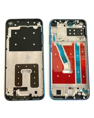 Capa ou moldura central para Huawei P40 Lite E - Azul