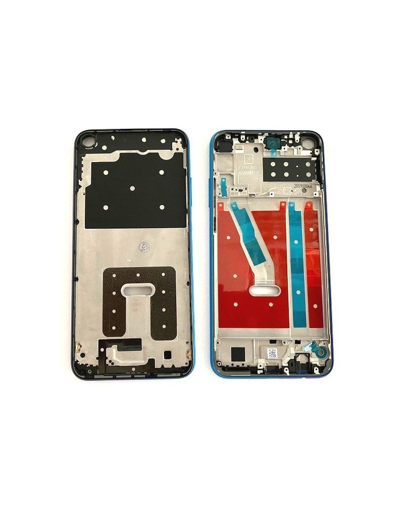 Capa ou moldura central para Huawei P40 Lite E - Azul