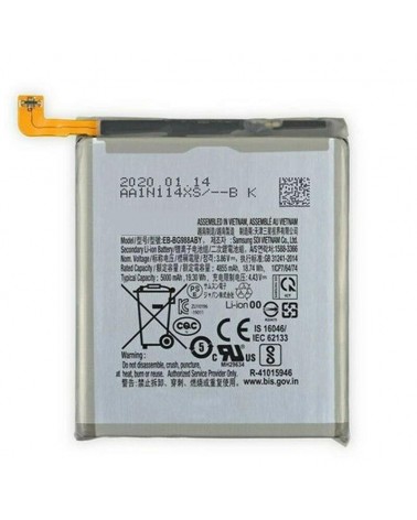 Bateria EB-BG998ABY 5000mAh para Samsung Galaxy S21 Ultra 5G SM-G998 Service Pack