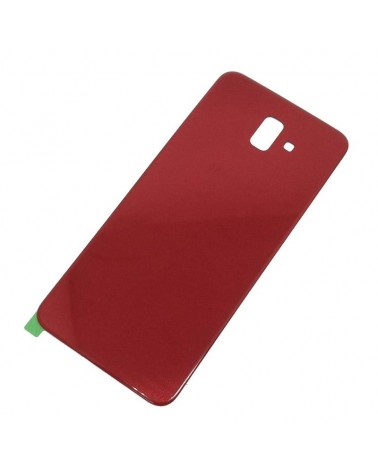 Capa traseira para Samsung Galaxy J6 J610 Vermelho
