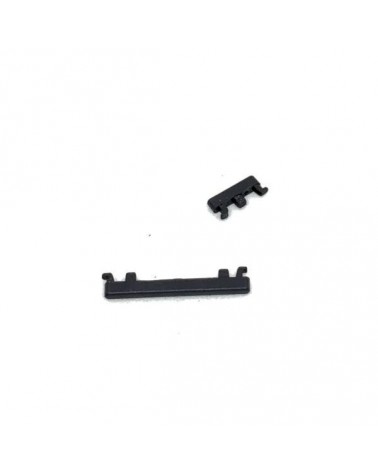 Set Of Side Buttons For Xiaomi Redmi 7 - Black