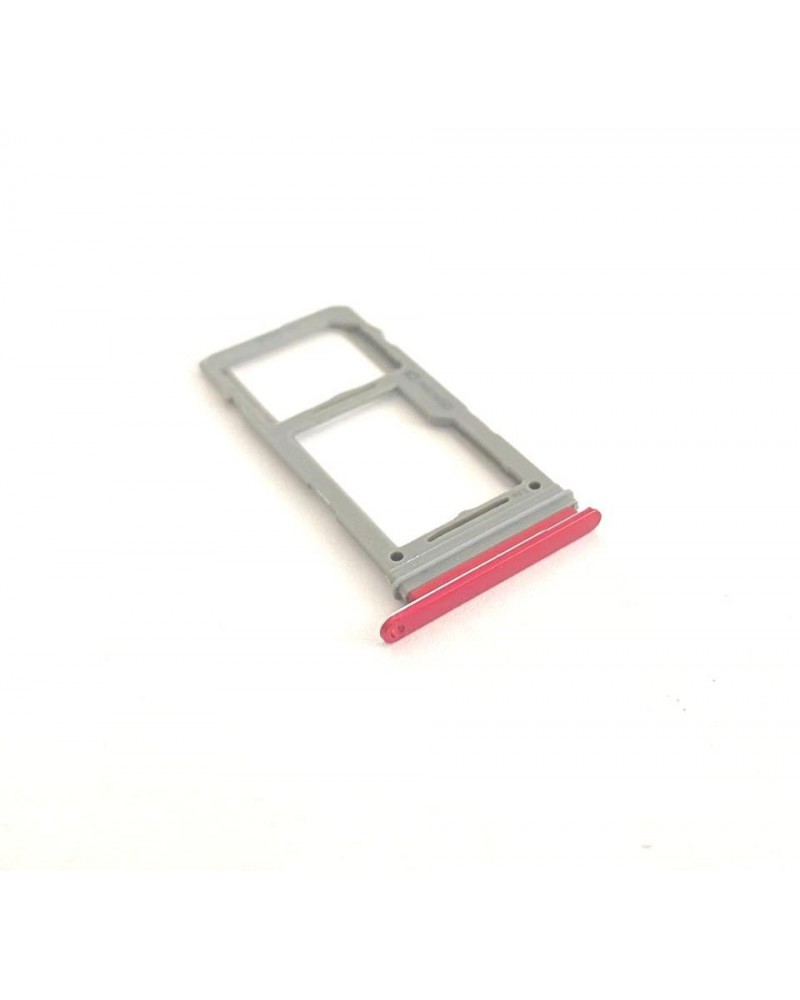 Dual Sim Holder for Samsung Galaxy Note 10 Lite N770 - Red