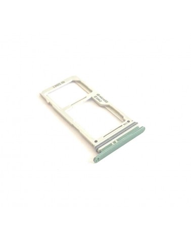 Bandeja o Soporte Dual Sim para Samsung Galaxy S10e/G970 - Verde