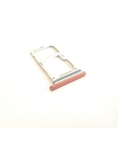 Suporte ou tabuleiro Dual Sim para Samsung Galaxy Note 20 Ultra 5G - Rosa