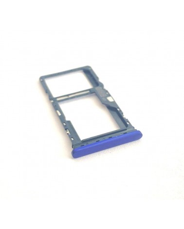 Sim Tray or Sim Holder for Motorola Moto E7 Plus - Blue