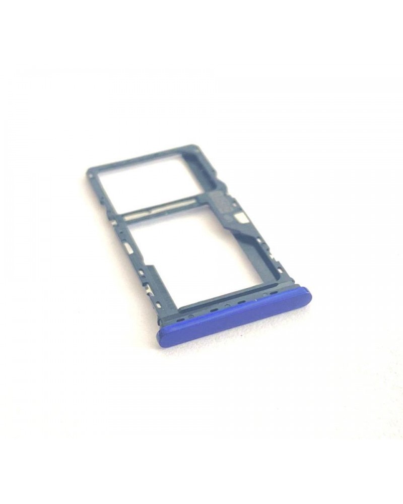 Sim Tray or Sim Holder for Motorola Moto E7 Plus - Blue