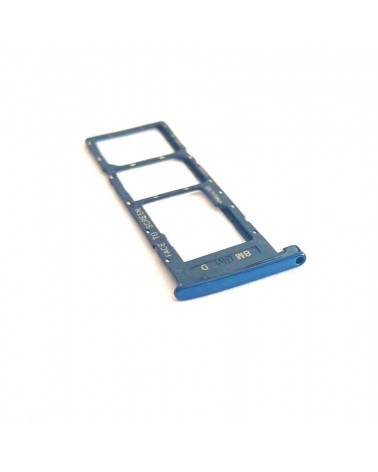 Dual Sim Tray or Holder for Motorola Moto G6 Plus XT1926 - Blue