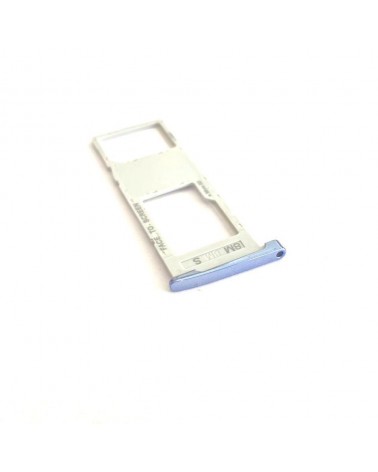 Single Sim Holder for Motorola Moto G6 Plus - Light Blue