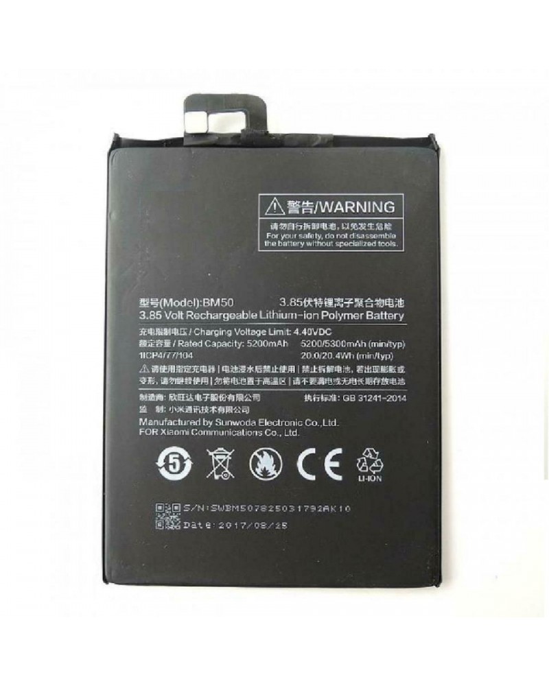 BM50 5300mAh Battery for Xiaomi Mi Max 2