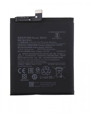 BM4Q 4600 mAh battery for Xiaomi Pocophone F2 Pro M2004J11G